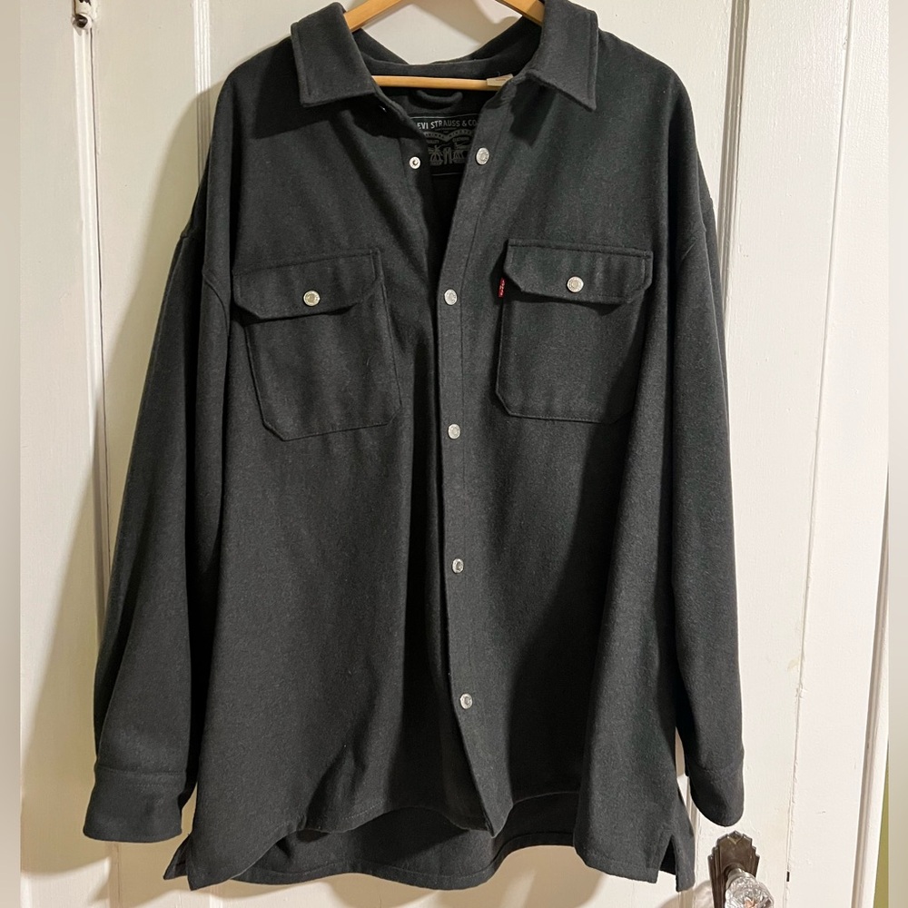 Levi’s Men's Black Shirt/Jacket, XL